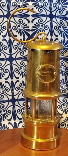 Vintage brass paraffin - brass,