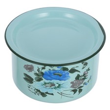  Multi-purpose Enamel Kitchen Bowl Enamel Salad Bowl with Lid Enamel Food Bowl