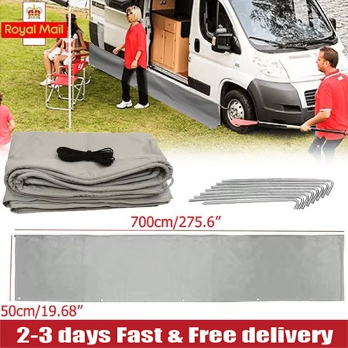 Awning draft skirt 7m - rv,