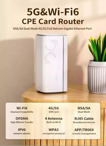 Wifi internet sim card - 5g, wifi-6