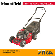 Mountfield HP185 Hand Propelled Lawnmower ST140 OHV 139cc 46cm Blade Cut GRADE B