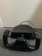 Logitech G Saitek Pro Flight Simulator Yoke System USB Sim No Accessories Faulty