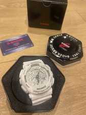 White G Shock Men’s Casio Ga-200 White Case White Band