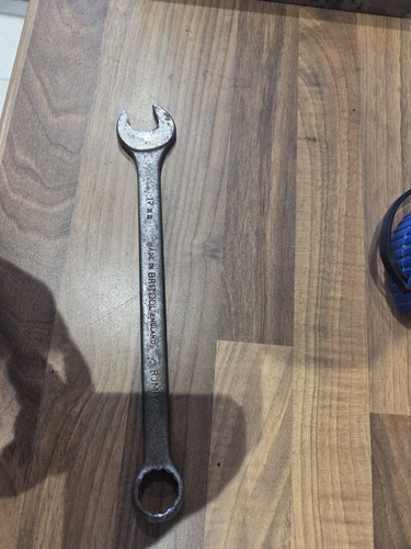 Vintage britool 17mm spanner - vintage,