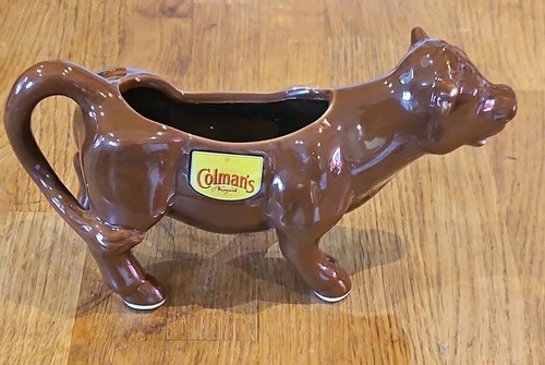 Vintage colman mustard bull - vintage, colman's