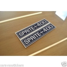 CI Caravan Sprite 400 Stickers Decals Graphics - PAIR