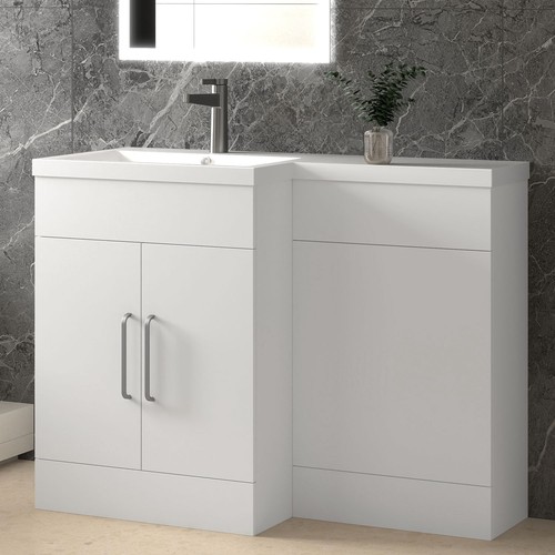 Bathroom shaped toilet - bathroom, l-shaped