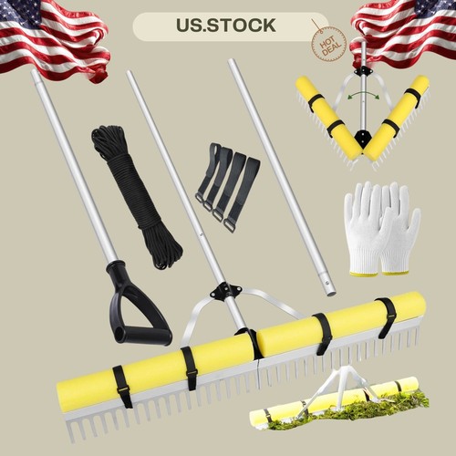 Pond rake aquatic - rake,