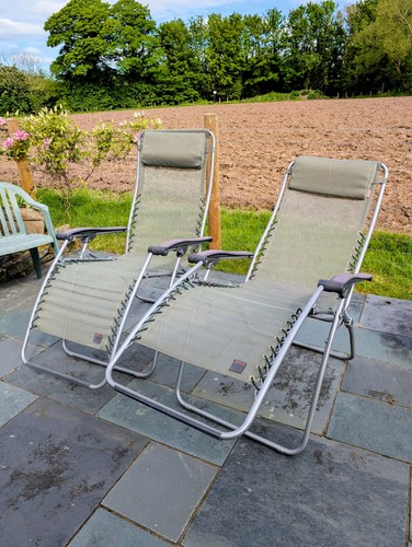 Two lafuma reclining - lafuma,