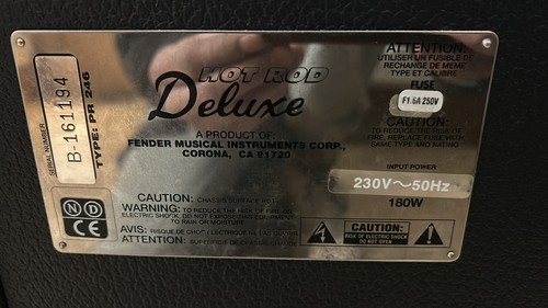 Fender hot rod deluxe 40w - rod,