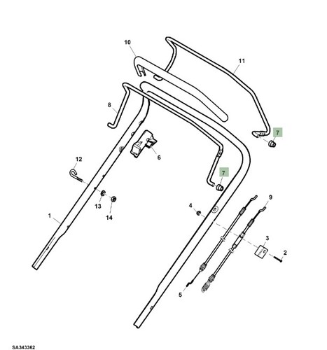 Genuine john deere run walk - john,