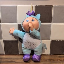 CABBAGE PATCH KIDS CUTIES FANTASY FRIEND'S UNICORN - 10"  TALL  -THUMB SUCKING