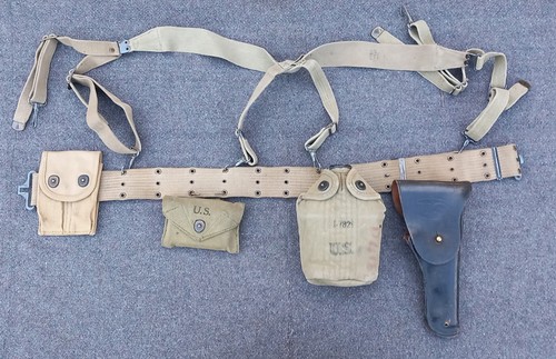 All genuine ww2 webbing - ww2, us