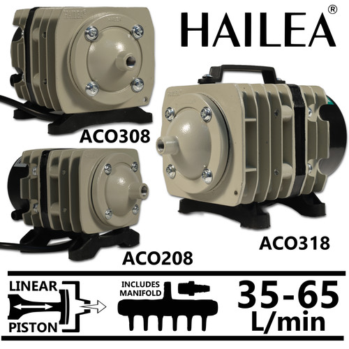 Hailea air pump - aco208, aco308