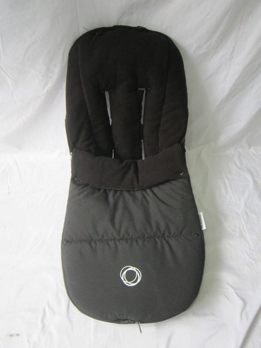 Bugaboo footmuff black vgc - black,