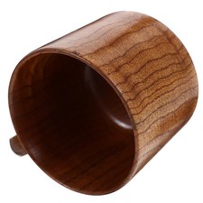  Wooden Coffee Mug Camping Milk Tea Cup Wine Beer Mug Outdoor Travel Mug with