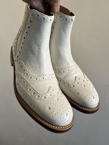 Grenson brogue chelsea boots - grenson,