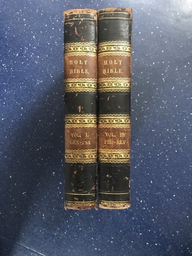 Antique holy bibles volume - antique,