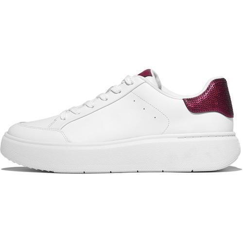Fitflop rtg leather sneaker - leather,