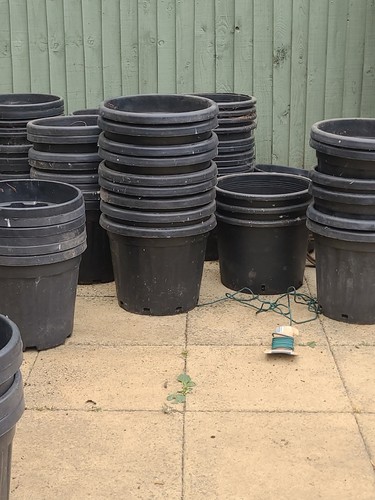 Heavy duty garden pots 25ltr - heavy,