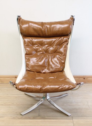 Vintage tan aniline leather - vintage,
