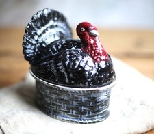 Vintage French Majolica Turkey