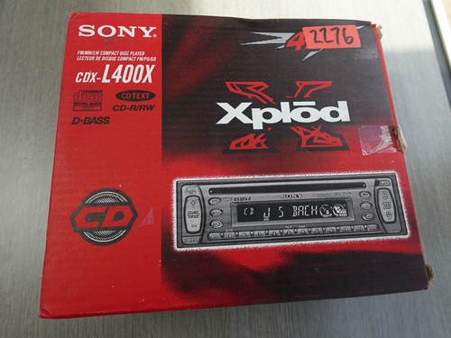 Sony cdx l400x car - l400x, in
