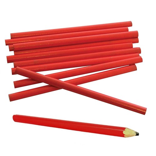 Pack carpenters pencils - 12,