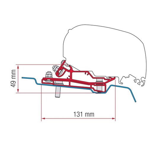 Fiamma adapter ford - fiamma,