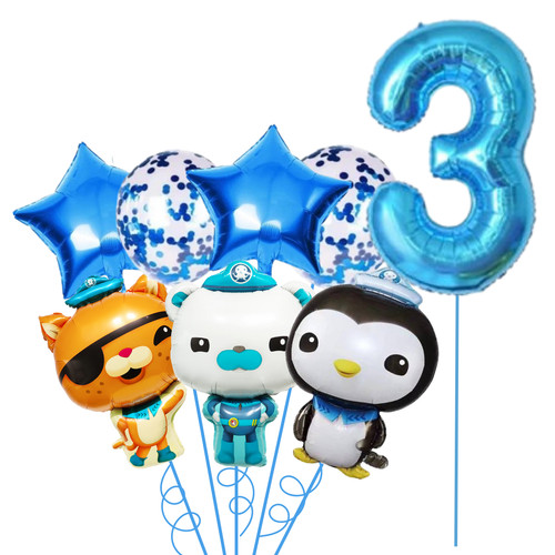 Octonaut birthday party foil - birthday,