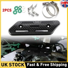 2x Hot Black Motorcycle