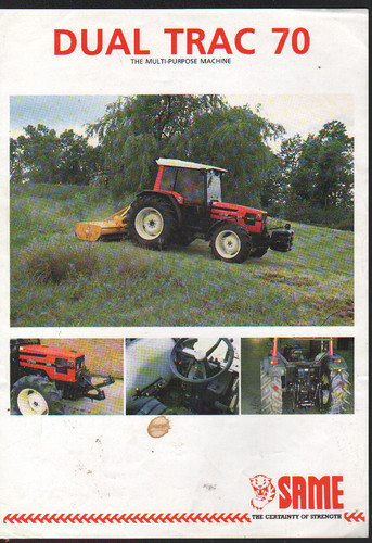 Same dual trac tractor - "dual,