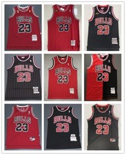 Men's Vest Chicago Bulls NO.23 Jordan Adult Sports Top Retro Stitched