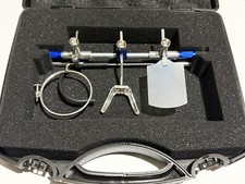 CCT Pistol 42mm Shooting Frame w/ISSF 30mm eyeshield Box and velvet bag BLUE