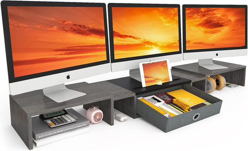 Triple monitor stand - triple,