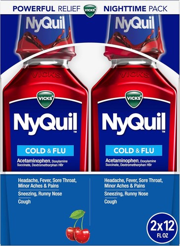 Vicks nyquil 354ml - x2,