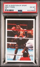 Mike Tyson Rookie RC 1987 A