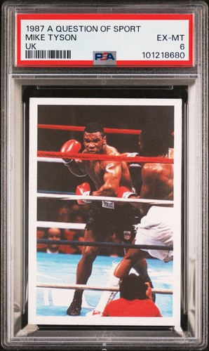 Mike tyson rookie 1987 - tyson, a