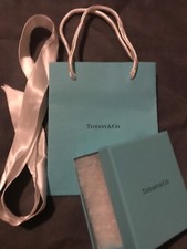 Tiffany box, bag and ribbon