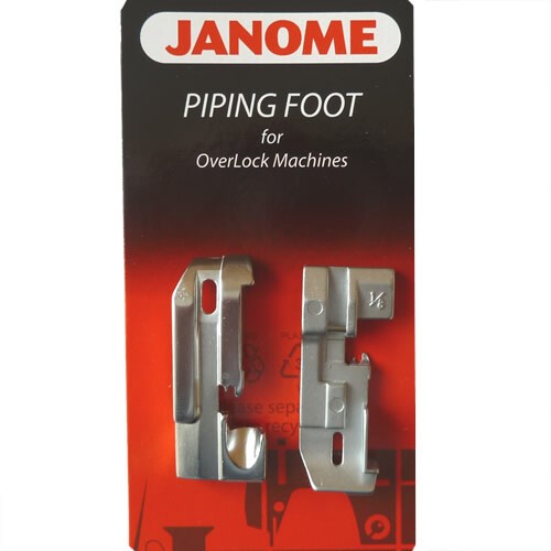 Janome overlock piping foot - piping,