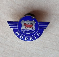 Vintage enamel Morris Logo Car buttonhole lapel badge
