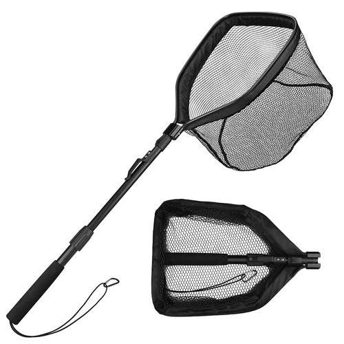 Rubber coated landing net - rubber,