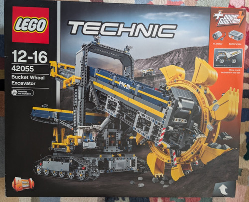 Lego technic bucket wheel - bucket,