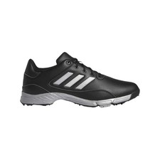 Adidas Golflite Max Mens Golf Shoes Black Spiked Water Resistant Wide