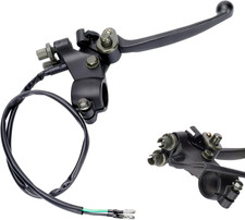 Dual Cable Wire Right Brake Lever for ATV Quad Go-Kart Gasoline E Bicycle