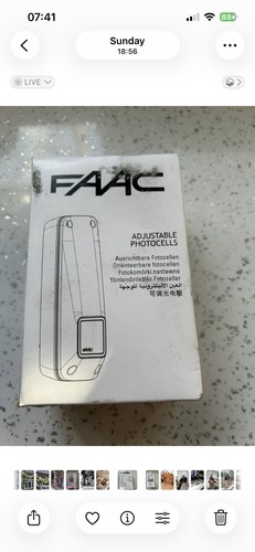 Faac 20d photocells 785102 - faac,