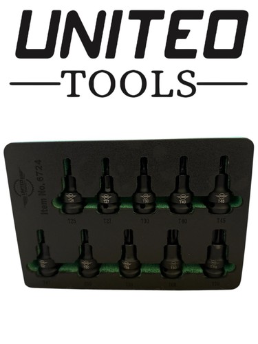 Impact torx bit sockets - torx, set