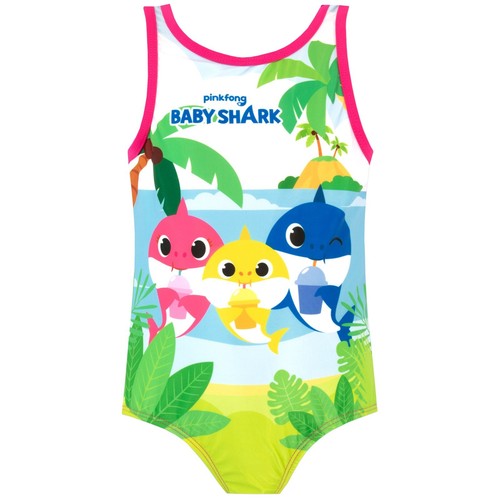 Baby shark girls swimsuit - girls, |