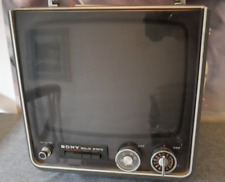 Sony TV-112UM Black and White Television CRT 1977/1978 VHF UHF