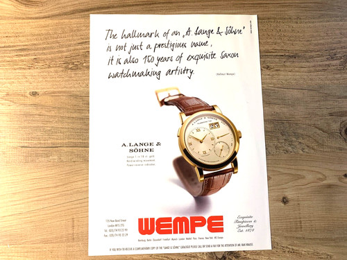 Lange sohne wempe - a,